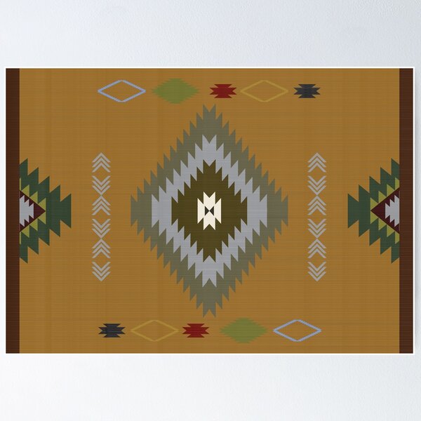 Item preview, geometric carpet and area rug pattern featuring symmetrical shapes designed and sold by Line-Aura.