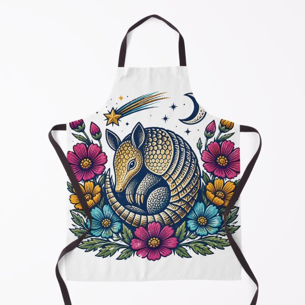 Item preview, Blockprint Armadillo Cosmos Star designed and sold by aihrgdesign.