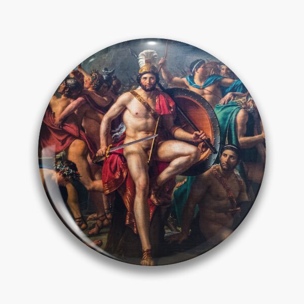 Item preview, Louvre Paris - Leonidas at Thermopylae designed and sold by missioncreek.