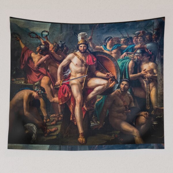Item preview, Louvre Paris - Leonidas at Thermopylae designed and sold by missioncreek.
