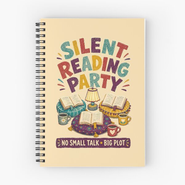 Item preview, Silent Reading Party – No Small Talk Big Plot designed and sold by Lacritsa .