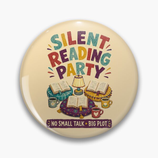 Item preview, Silent Reading Party – No Small Talk Big Plot designed and sold by Lacritsa .