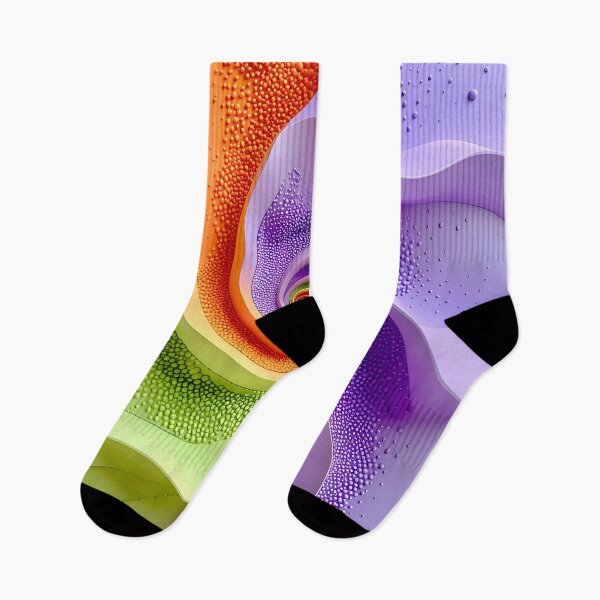 Item preview, Colorful Spiral Design in Lavender Orange Green designed and sold by Vicky Brago-Mitchell®.