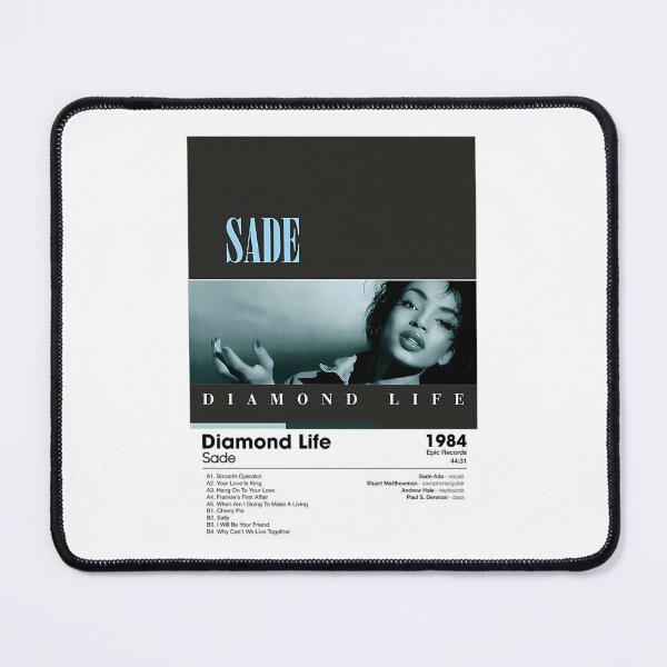 Item preview, Sade Diamond Life Blue Toned Portrait designed and sold by IdellMcKenzie.