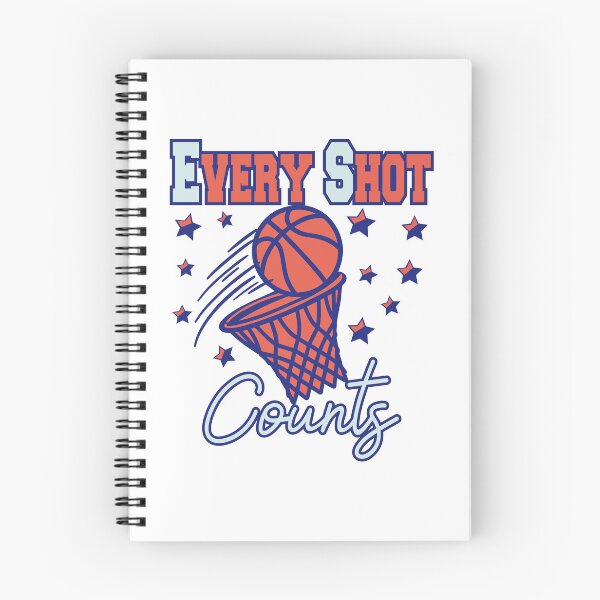 Item preview, Every Shot Counts – Orange & Navy Varsity Basketball Design designed and sold by THROUGH-LIFE.