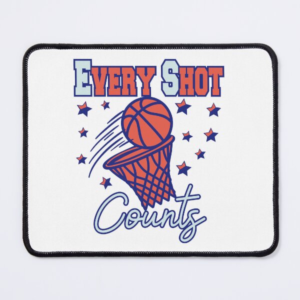 Item preview, Every Shot Counts – Orange & Navy Varsity Basketball Design designed and sold by THROUGH-LIFE.