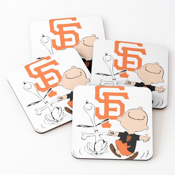 Artikelvorschau, SF Baseball-Fans tanzen Snoopy und Charlie entworfen und verkauft von SunnyPanelCo.