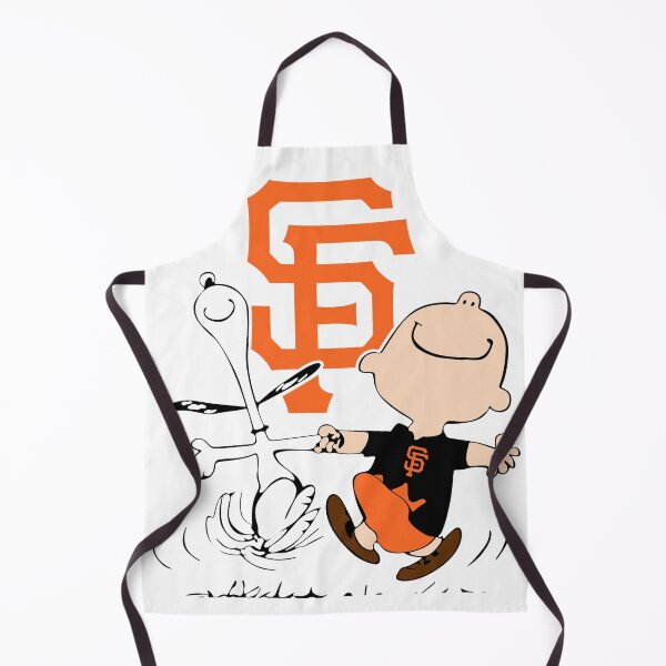 Item preview, SF Baseball Fans Dancing Snoopy and Charlie designed and sold by SunnyPanelCo.