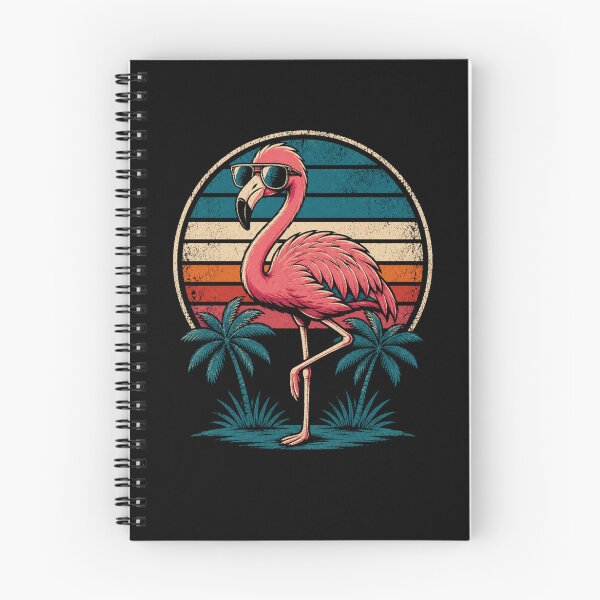 Item preview, Vintage Retro Flamingo Sunglasses Tropical designed and sold by Moizento.