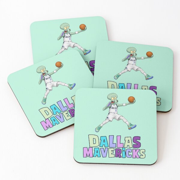 Item preview, Kyrie Irving × Squidward – Dallas Mavericks #11 Home Jersey Parody designed and sold by 998lc.