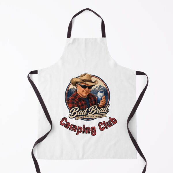 Item preview, Bad Brad Camping Club designed and sold by Pines and Pints.