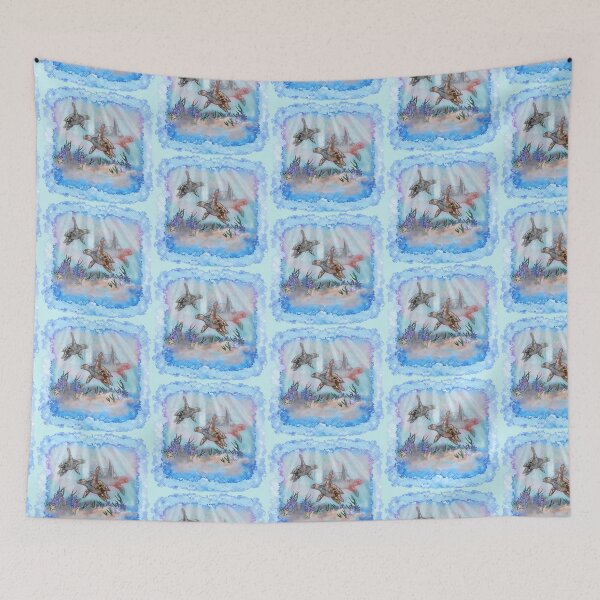 Item preview, Three Rainbow Sea Turtles designed and sold by artmuvz.