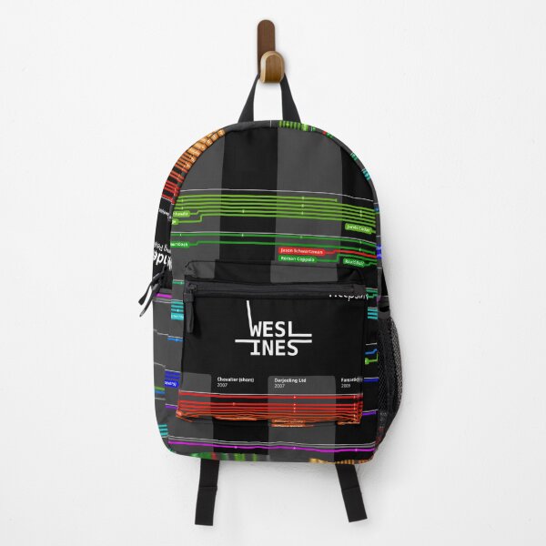 Item preview, Weslines - Dark mode designed and sold by piersg.