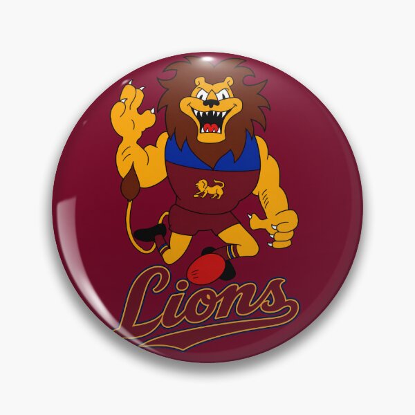 Item preview, Brisbane Lions AFL Mascot Drawing designed and sold by Luke Foran Sports Art.