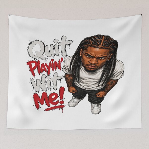 Item preview, Quit Playin' Wit Me! designed and sold by Wynnercircle.