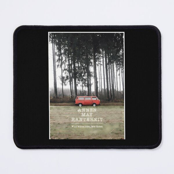 Item preview, AnnenMayKantereit Red Van Forest Countryside Poster designed and sold by JosiArmstrong.