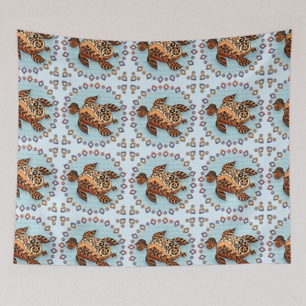 Item preview, Tribal Turtle designed and sold by artmuvz.