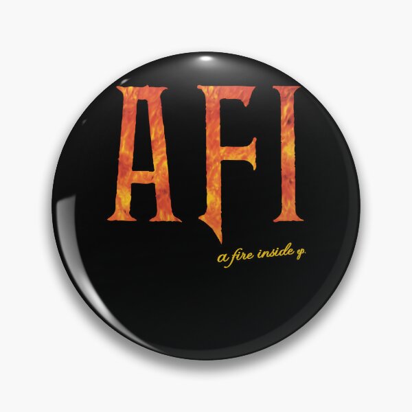Item preview, AFI A Fire Inside EP Flames Black Background Poster designed and sold by JosiArmstrong.