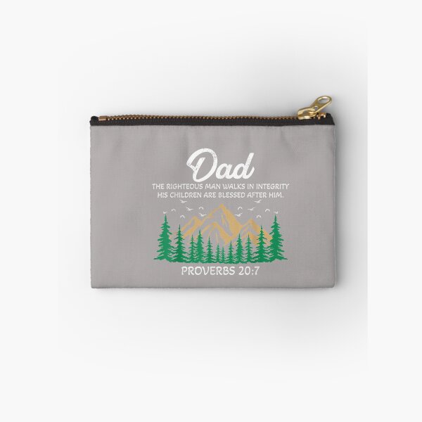 Item preview, Christian Dad Religious Proverbs 20 7 Mountain Father's Day designed and sold by mjohnson9.