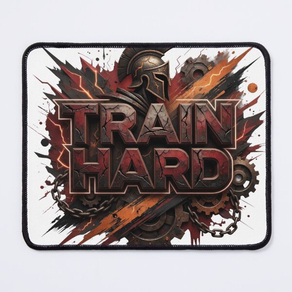 Item preview, Striking TRAIN HARD designed and sold by dazzlemakers.