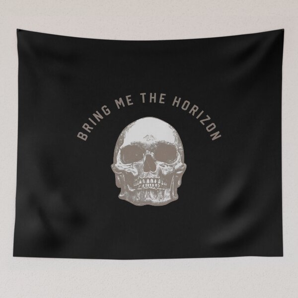 Item preview, Bring Me The Horizon Skull Gothic Rock Band designed and sold by HesseCove.