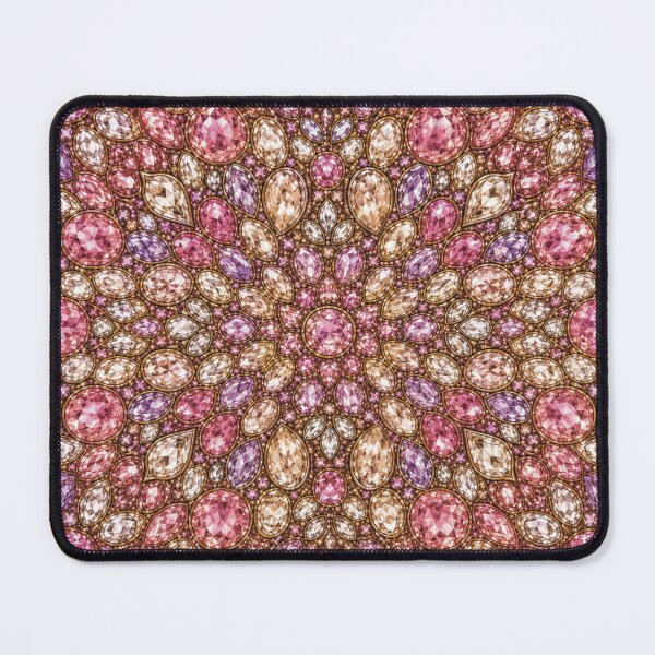 Item preview, Pink Jewel Kaleidoscope Mandala Pattern designed and sold by CaseyMichelleArt.