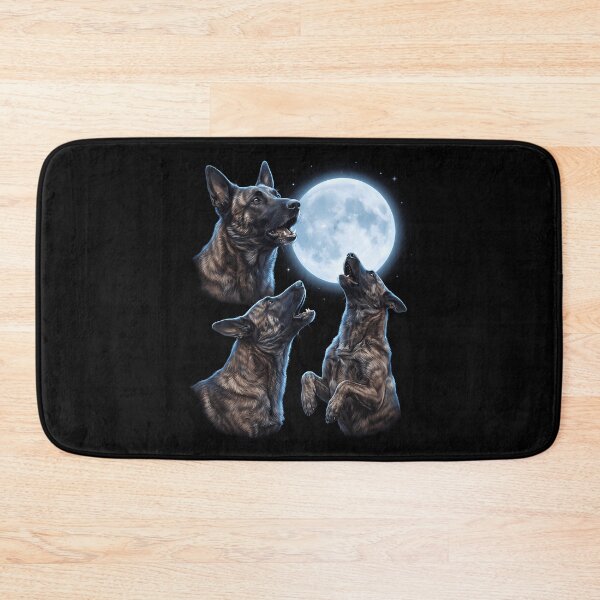 Item preview, Dutch Shepherd Howling Moon Art Dog Owner  designed and sold by TynleeRuggles.