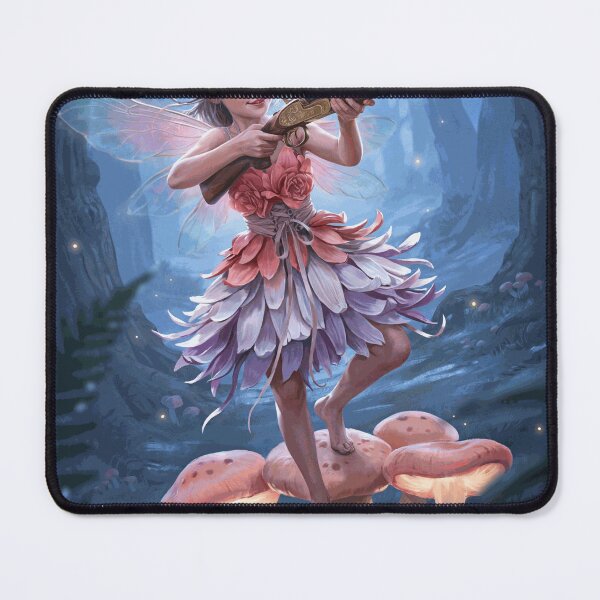Item preview, Armed Fairy Guardian in an Enchanted Forest designed and sold by EwanMercer.