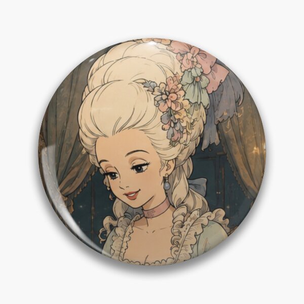 Item preview, Marie Antoinette in Her Boudoir with White Puppy Dogs designed and sold by CaseyMichelleArt.