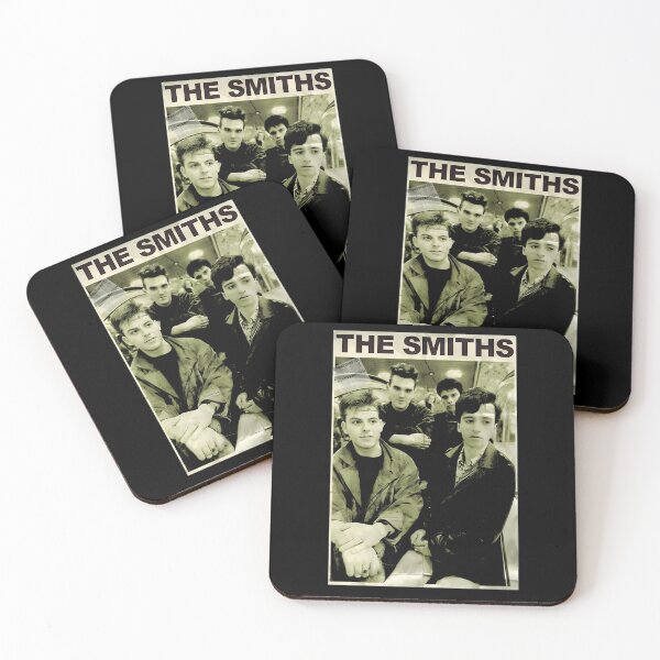 Item preview, The Smiths Band Sepia Group Portrait Poster designed and sold by VickyFarrell.