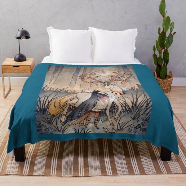 Item preview, The Meeting Of The Fox And Wish Spirit designed and sold by TynleeRuggles.