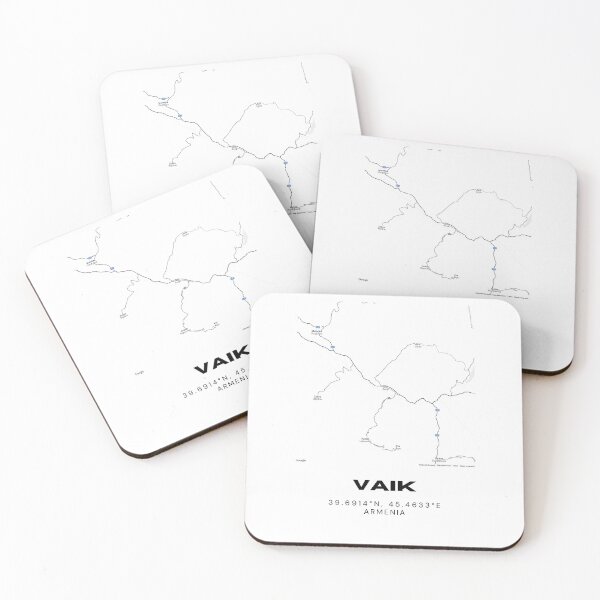 Item preview, Vaik Armenia Minimalist City Map | Black & White Street Map Print designed and sold by RM-Journey.