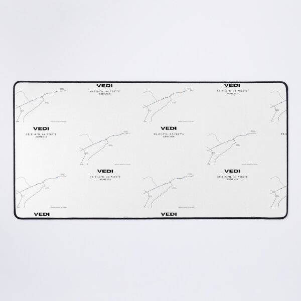 Item preview, Vedi Armenia Minimalist City Map | Black & White Street Map Print designed and sold by RM-Journey.