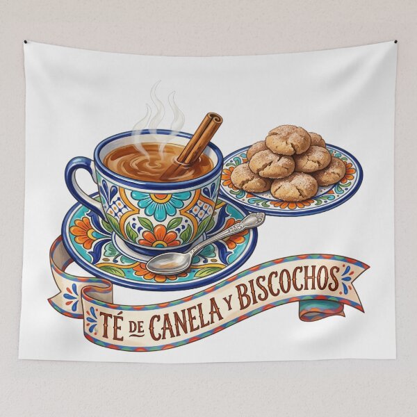 Item preview, Té de Canela y Biscochos designed and sold by Sassy Geezer.