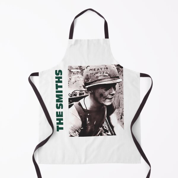 Item preview, The Smiths Meat Is Murder Vietnam War Soldier Helmet Poster designed and sold by VickyFarrell.