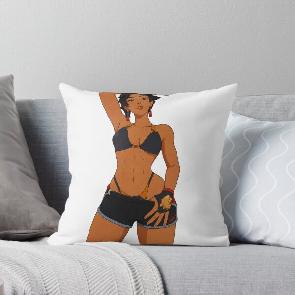 Item preview, Retro Cartoon Athletic Pin Up Girl – Cel Shaded Glamour designed and sold by  Hollow Moon Studios..