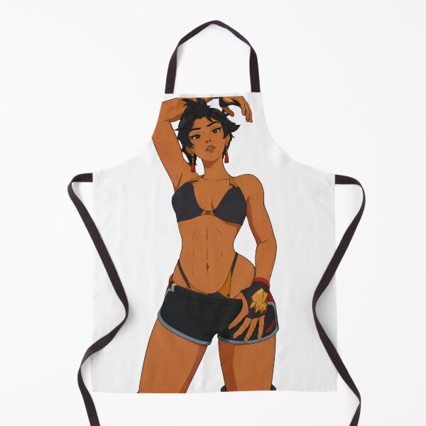 Item preview, Retro Cartoon Athletic Pin Up Girl – Cel Shaded Glamour designed and sold by  Hollow Moon Studios..