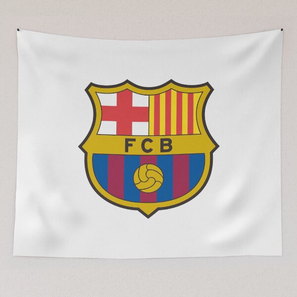 Aperçu de l'œuvre Douces vagues du FC Barcelone créée et vendue par Hashmiinyoga.