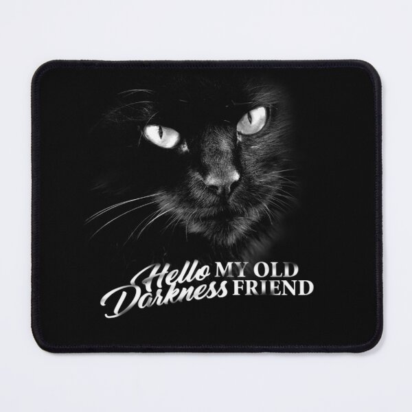 Item preview, Hello Darkness My Old Friend Cat - V1 designed and sold by GritFX.