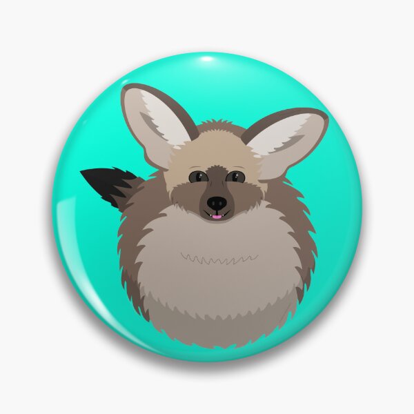 Item preview, Bat Eared Fox Plompy Orb Plorb designed and sold by WebCanids.