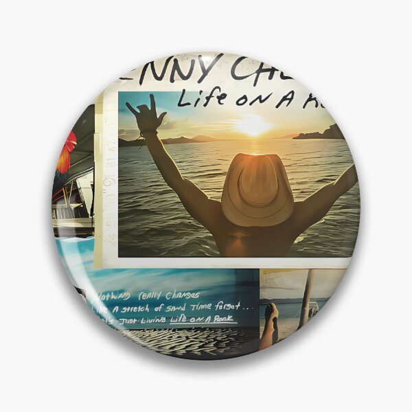 Item preview, Kenny Chesney Life On A Rock #8663 designed and sold by RetroVibeArty.