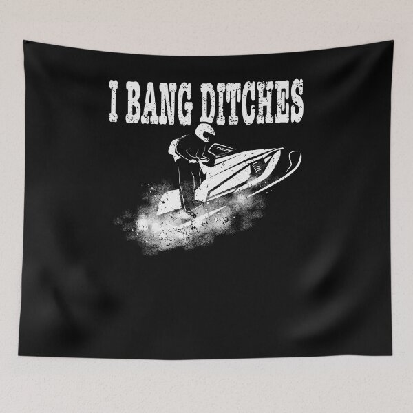 Item preview, Snowmobile Riding Gear Shirt I Bang Ditches designed and sold by shoppzee.