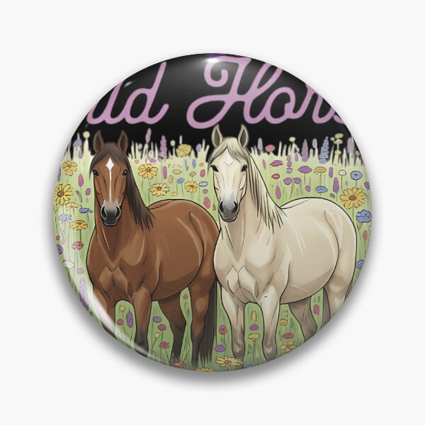 Item preview, Wildflower and Wild Horses #2046 designed and sold by CosmicHollow.
