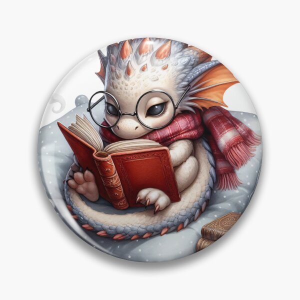 Item preview, Bookish Dragon designed and sold by TimesTwoAngela.