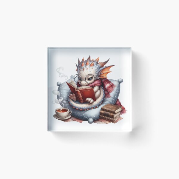 Item preview, Bookish Dragon designed and sold by TimesTwoAngela.
