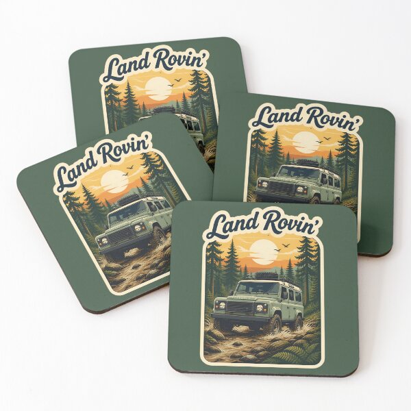 Item preview, Defender Land Rovin' Retro Adventure designed and sold by Dimensionality.