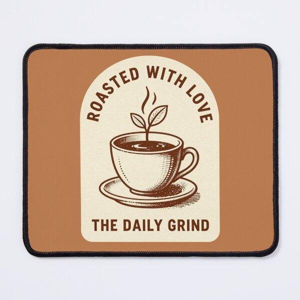 Item preview, Roasted With Love The Daily Grind Vintage Coffee Lover T-Shirt designed and sold by FestivityFinds.