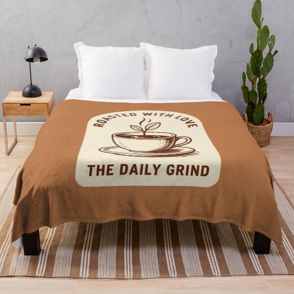 Item preview, Roasted With Love The Daily Grind Vintage Coffee Lover T-Shirt designed and sold by FestivityFinds.
