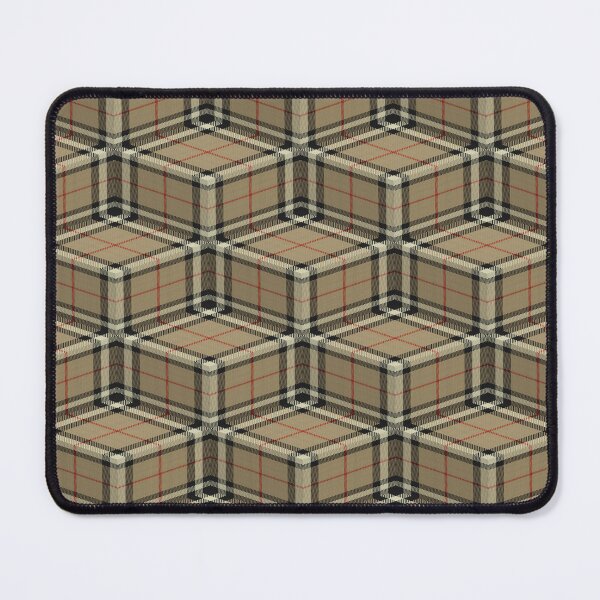 Item preview, Tan Check Ziggurat (Pattern) designed and sold by Cathedral of Curiosity.