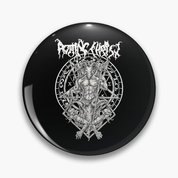 Item preview, Rotting Christ Occult Metal Sigil designed and sold by OrenPollich.